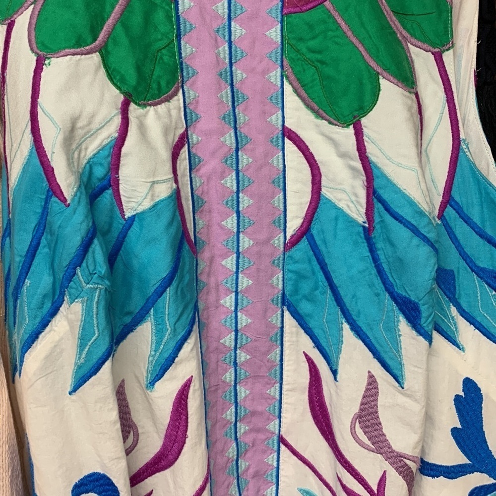 Anthropologie Maeve deco midi dress size large new condition - Picture 5 of 6